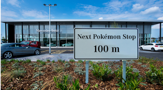 I concessionari auto usano Pokemon Go come esca