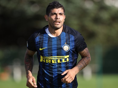 Inter, ecco Banega in allenamento a Brunico