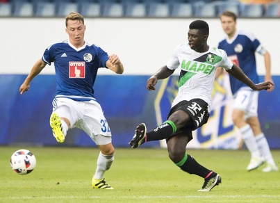 Europa League: Lucerna-Sassuolo 1-1, le immagini della gara di andata