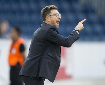 Europa League Sassuolo, Di Francesco: «Giornata storica. Berardi ce lo teniamo stretto»