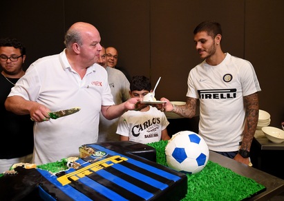 Inter: Icardi salta il Bayern Monaco, ma si consola con il "Boss delle Torte"