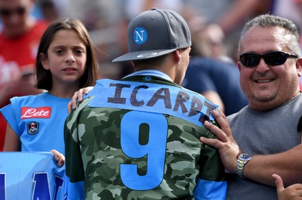 Inter-Bayern Monaco 1-4: anche negli Usa i tifosi chiamano Icardi al Napoli, le immagini