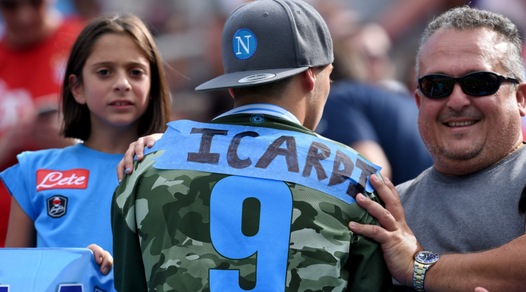 Inter-Bayern Monaco 1-4: anche negli Usa i tifosi chiamano Icardi al Napoli, le immagini