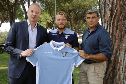 Lazio, il giorno di Immobile: «Ho scelto questo club per rimettermi in gioco»