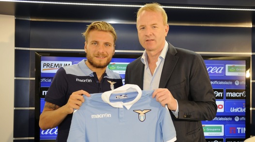 Immobile: «Lazio, eccomi. I primi contatti? Con Lotito all'Europeo»