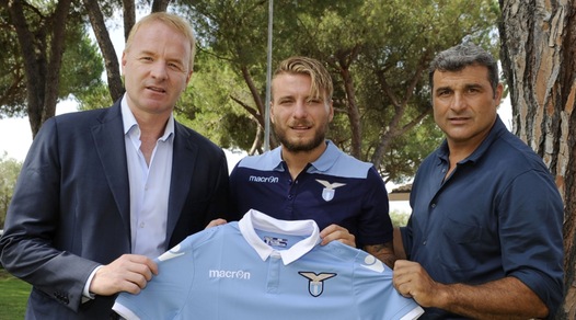 Lazio, il giorno di Immobile: «Ho scelto questo club per rimettermi in gioco»