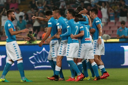 Napoli-Nizza 3-0, Koulibaly e Mertens onorano i 90 anni azzurri