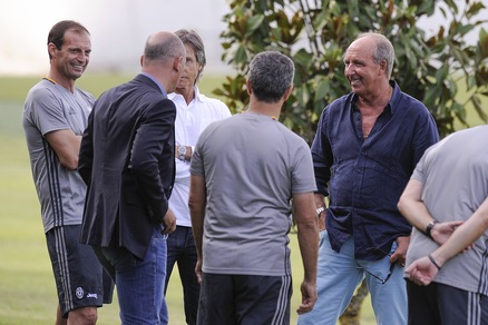 Juventus, Ventura a Vinovo per la prima tappa del tour