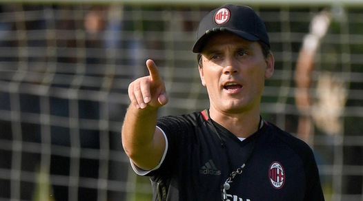 Calciomercato Milan, Montella: «Bacca? Voglio ritrovarlo in forma»
