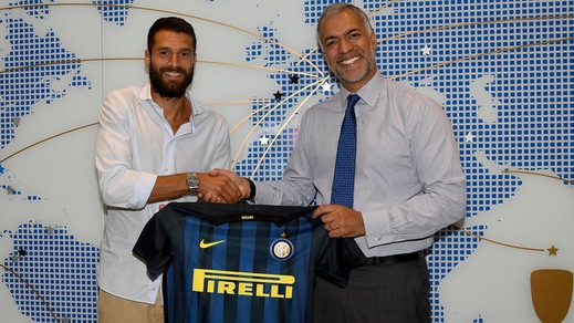 Inter, Candreva sceglie il numero 87 come alla Lazio