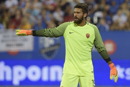 Roma, senti Alisson: «Sono due gare che non gioco ma sono tranquillo»