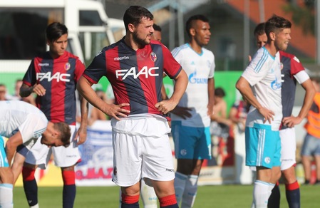 Serie A, Bologna-Schalke: 1-2. Destro gioca un'ora, Brienza-gol di sinistro