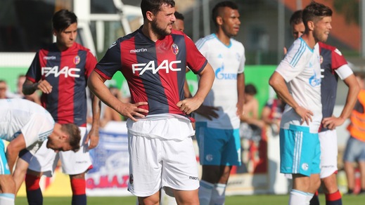 Serie A, Bologna-Schalke: 1-2. Destro gioca un'ora, Brienza-gol di sinistro