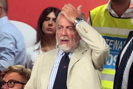 Sisma, De Laurentiis: «Napoli-Milan, parte dell'incasso alle popolazioni colpite»