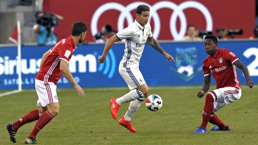 Calciomercato, «il Manchester United non molla James Rodriguez»