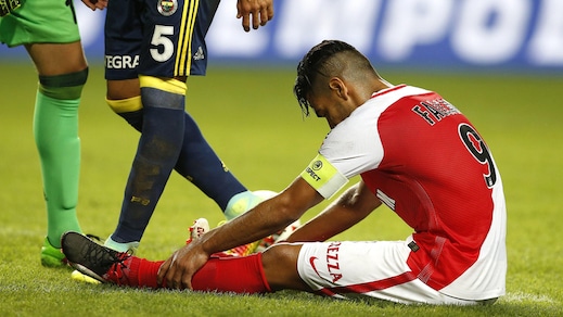 Monaco, lungo stop per Falcao
