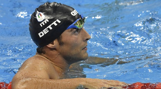 Nuoto: Detti, è una notte da podio