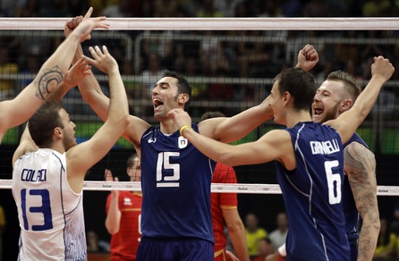 Rio 2016, pallavolo: l'Italia batte all'esordio la Francia 3-0