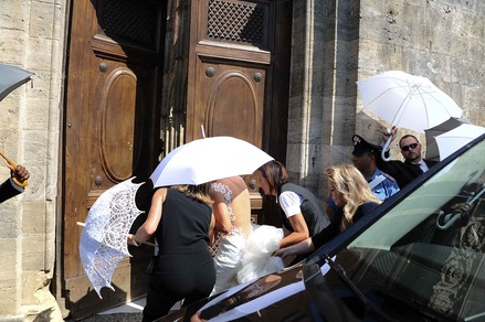 F1 Ferrari, Raikkonen si sposa a San Galgano