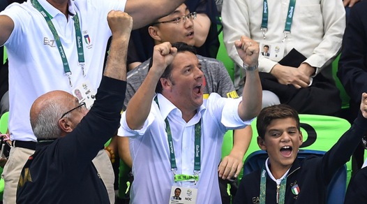 Rio 2016, Renzi: «Oroglioso degli azzurri»