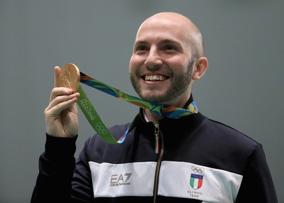 Olimpiadi, Tiro a segno Carabina 10 mt: Campriani è medaglia d'oro