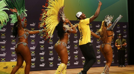 Olimpiadi, Bolt re del samba per una notte