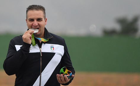 Rio, Innocenti argento nel double trap