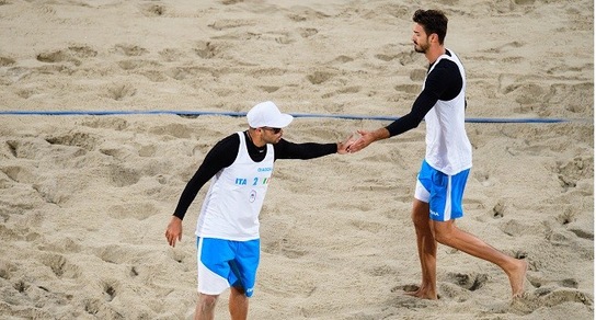 Beach Volley: Ranghieri-Carambula si inchinano ad Alison-Bruno