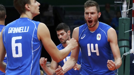 Olimpiadi, pallavolo: Italia super, scende la quota per l'oro