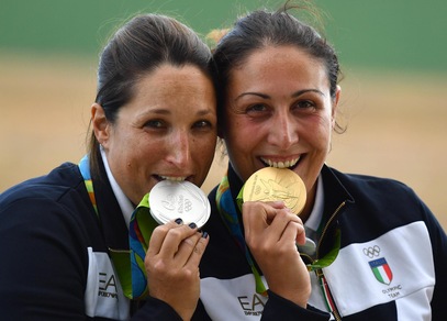 Rio 2016, Italia show nello skeet: Bacosi oro, Cainero argento