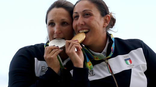 Rio 2016: Bacosi batte Cainero, è oro azzurro nello skeet