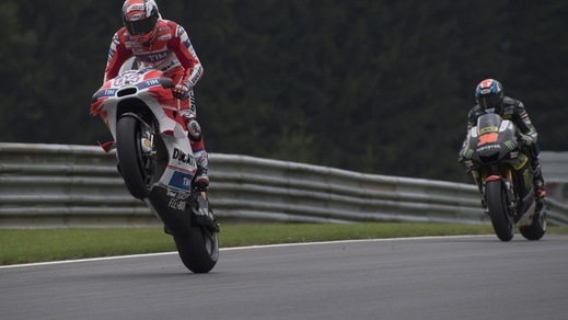 MotoGp Austria: Ducati sempre davanti, Rossi terzo