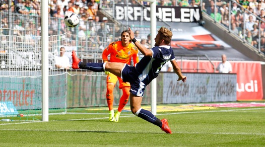 Borussia Moenchengladbach-Lazio 0-0: Immobile-Kishna-Keita, buona l'intesa