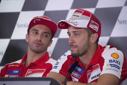 MotoGp Austria, Dovizioso: «Felice per Ducati, io un po' deluso»