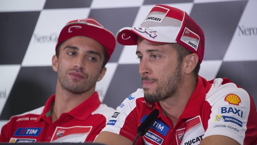 MotoGp Austria, Dovizioso: «Felice per Ducati, io un po' deluso»