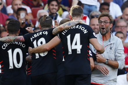 Premier League: Arsenal-Liverpool 3-4, fuochi d'artificio all'Emirates