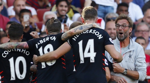 Premier League: Arsenal-Liverpool 3-4, fuochi d'artificio all'Emirates