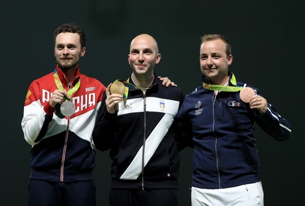 Campriani nella storia: secondo oro nel tiro a segno