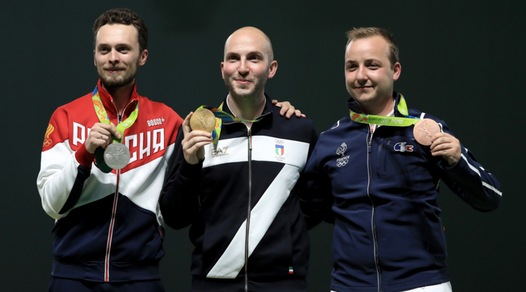 Campriani nella storia: secondo oro nel tiro a segno