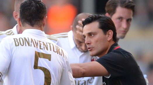 Serie A Milan, Montella: «Bacca e De Sciglio? Adesso non partono»