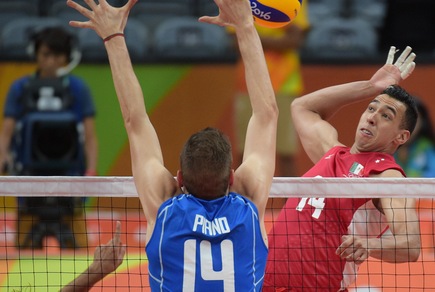 Volley: Rio 2016, leggera lesione muscolare per Matteo Piano