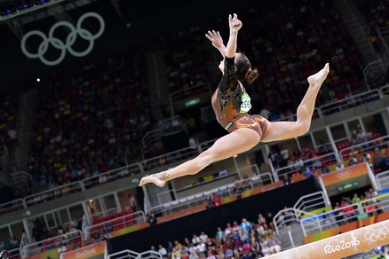Rio 2016, Ferrari ai piedi del podio, quarta nel corpo libero