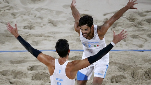 Beach Volley: Rio 2016, Lupo-Nicolai: « Viviamo un sogno »