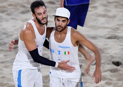 Olimpiadi, beach volley: Lupo-Nicolai, l’impresa con i brasiliani vale 3,00