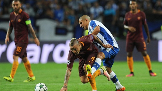 Porto-Roma, Nainggolan: «Potevamo chiudere la partita nel primo tempo»