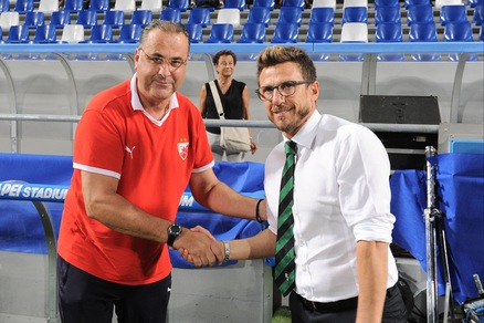 Europa League, Di Francesco: «Bene, però volevo più gol»