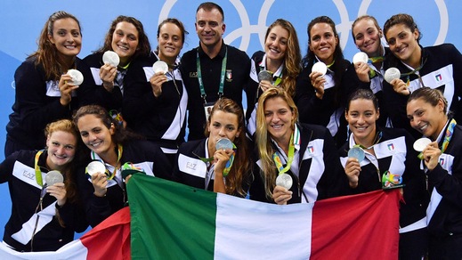 Olimpiadi: che bello il Setterosa d'argento!