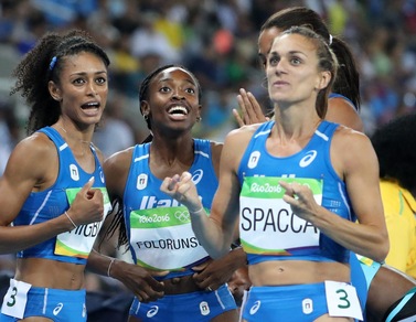 Olimpiadi, Italia: record e finale nella 4x400 donne