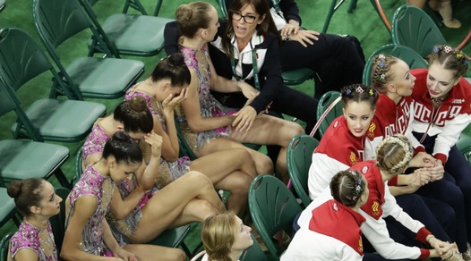 Rio 2016, le lacrime delle farfalle azzurre della ginnastica ritmica