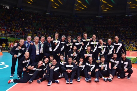 Volley: Rio 2016, share alle stelle per gli Azzurri: 39,3%